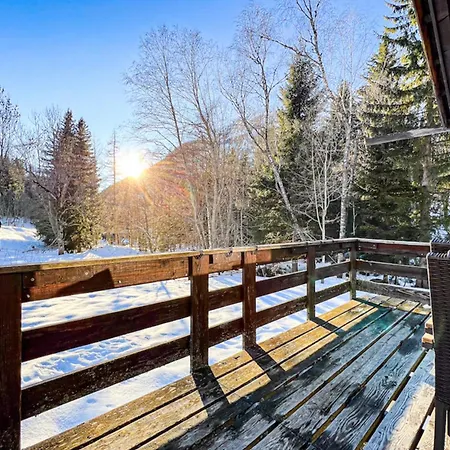 Chalet Snowflake With Garden